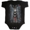 Body bébé imitation tenue Trash Métal