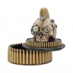 Boite ceinture de munitions  crane steampunk (15,5cm) - Nemesis Now