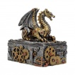 Boite steampunk  dragon 