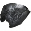 Bonnet gothique homme à nuée de chauves-souris et pleine lune