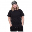 Bonnet gothique homme punk-rock à chien avec piercing au nez