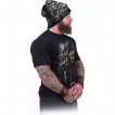 Bonnet gothique  mur de cranes TWISTED SKULLS