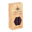 6 bougies pourpres en cire d'abeille pour rituel de prospérité (10cm)