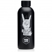 Bouteille isotherme noire  main rock'n'roll (50cl)