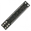 Bracelet cuir vieilli, inserts métal et motifs