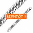 Bracelet homme chaine large inox  maillons ovales