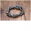 Bracelet homme dragon sculpt en acier