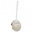 Brosse de toilette (WC)  crane humain craquel