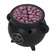 Brûleur à cônes d'encens en forme de chaudron avec pentacle