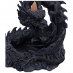 Brleur d'encens  refoulement Dragon Oriental (17,5cm)