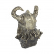 Buste de dieu Odin en résine peinte à la main (21,5cm)