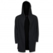 Cardigan homme gothique rock noir  capuche