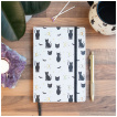 Carnet de notes / journal A5  motif chats et chauves-souris