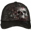 Casquette gothique à dessin style catacombes