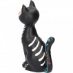 Chat noir façon jour des morts - Sugar Kitty (26cm)