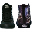 Chaussures gothiques Sneakers homme avec la Mort à chaine de combat