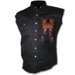 Chemise homme gothique sans manche avec