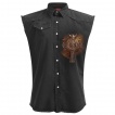 Chemise sans manche gothique à Bouclier Viking