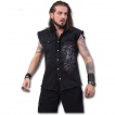 Chemise sans manche Panthère noire et symbole tribal