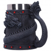 Chope Tankard  dragon enroul (16cm)