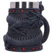 Chope Tankard  dragon enroul (16cm)