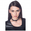 Collier chocker noir 