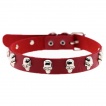 Collier chocker rouge à cranes