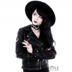 Collier choker à chaines, anneau et lune IRON MOON - Restyle