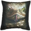 Coussin décoratif gothique à serpent avec langue piercée