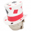 Crne avec chapeau haut de forme style casino (20cm)