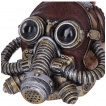 Crane  crte avec masque  gaz Steam Punk (23cm)