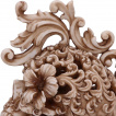 Crane grav style floral Rococo couleur ivoire (16,5cm)