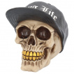 Crane hiphop Thug Life  casquette et fausses dents en or (15,8cm)