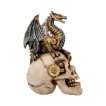 Crane humain dcoratif  dragon steampunk - Nemesis Now