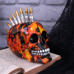 Crane motif flammes infernales à crête en balle (18.5 cm)