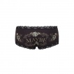 Culotte gothique Jawbreaker noire à imprimé ouija et roses