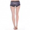 Culotte gothique Jawbreaker noire avec oeil qui voit tout et symboles sotriques