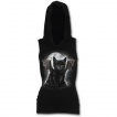Dbardeur  capuche avec chaton noir vampire