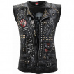 Débardeur homme imitation tenue gothique Metal Biker