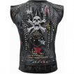 Débardeur homme imitation tenue gothique Metal Biker