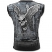 Débardeur homme imitation tenue Trash Métal