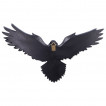 Décoration murale Corbeau ailes déployées (35cm)