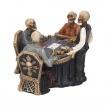 Dcoration squelettes jouant au poker 