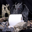 Dragon médiéval dévidoir à papier toilette mural
