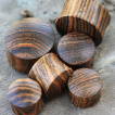 Ecarteur plug concave en bois de rose