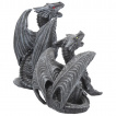 Ensemble de 2 figurines dragons 