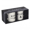 Ensemble 2 mugs Witch and Wizard (Sorcire et sorcier)