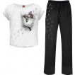 Ensemble pyjamas gothique femme 4 pices  bb chat