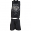 Ensemble pyjamas gothique homme 4 pices esprit du loup