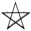 Etagre murale pentacle / pentagramme noir